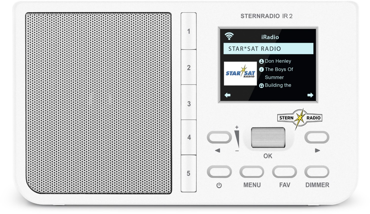 TechniSat Sternradio IR 2 Internetradio weiß von TechniSat