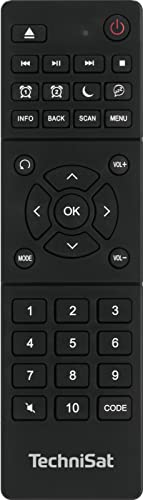 TechniSat TECHNICONTROL DAB+ - Lernfähige Universalfernbedienung für ausgewählte DAB+ Digitalradios von TechniSat, schwarz TechniSat TECHNICONTROL DAB+ - Lernfähige Universalfernbedienung für ausgewählte DAB+ Digitalradios von TechniSat, schwarz von TechniSat