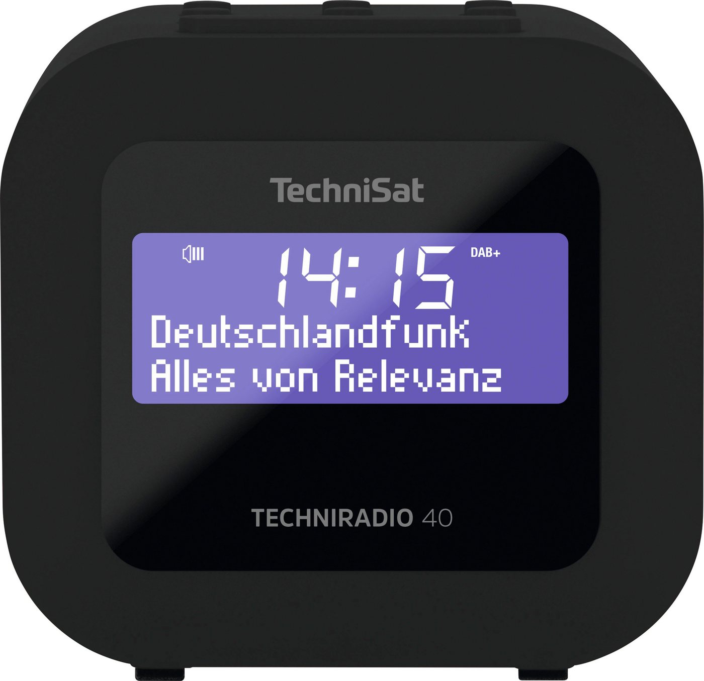 TechniSat TECHNIRADIO 40 Uhrenradio (Digitalradio (DAB), UKW mit RDS, 1,2 W) von TechniSat