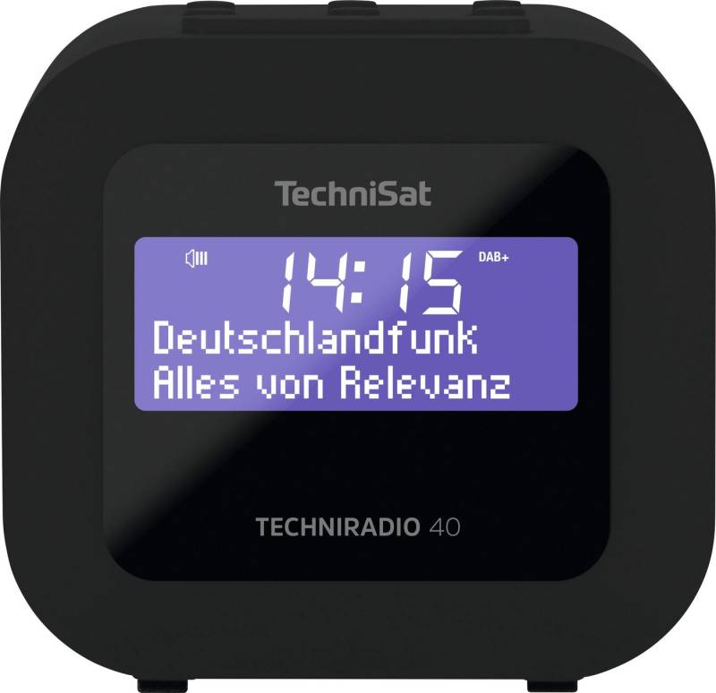 TechniSat TECHNIRADIO 40 Uhrenradio (Digitalradio (DAB), UKW mit RDS, 1,2 W) von TechniSat