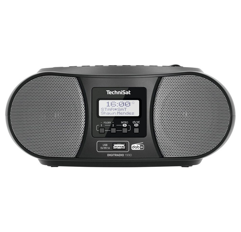 TechniSat TechniSat DIGITRADIO 1990 CD-Radio DAB+, UKW AUX, Bluetooth®, CD, USB Radio von TechniSat