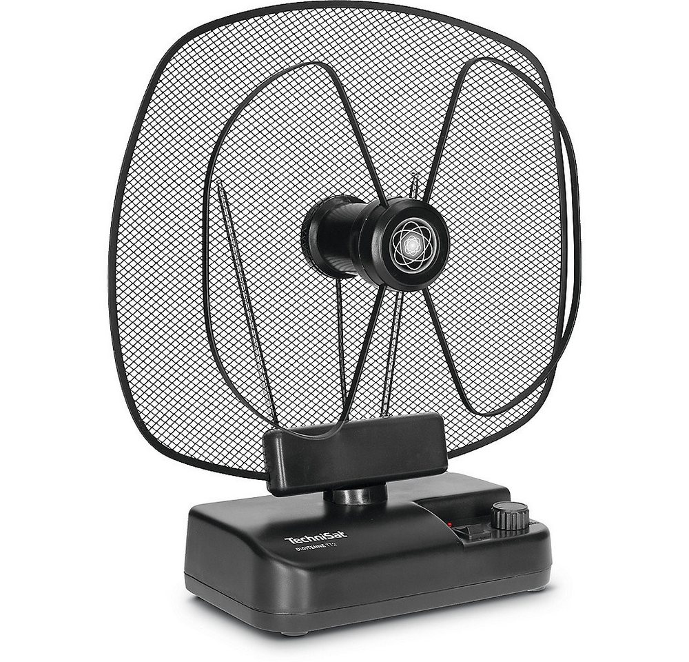 TechniSat Technisat DIGITENNE TT2 Zimmerantenne mit LTE-Filter. Innenantenne (VHF und UHF Empfang, DVB-T/DVB-T2 Empfang, UKW-Empfang), LTE-Filter integriert, Verstärkung bis zu 36 dB von TechniSat