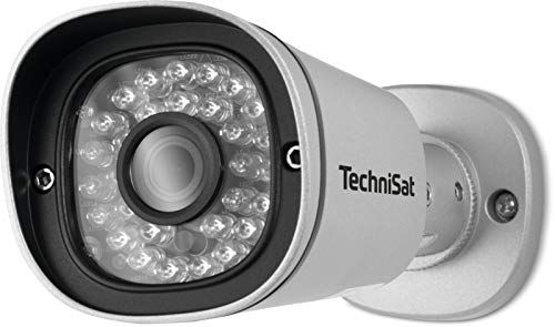 TechniSat Außenkamera 1 (Smart Home Kamera, Bedienung per Foscam-App, Überwachungskamera für Außen, Sicherheitskamera, Nachtsichtfunktion) von TechniSat