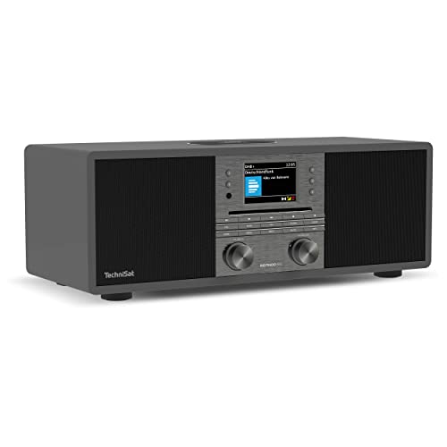 Technisat DIGITRADIO 650 - Kompaktanlage mit 70 Watt 2.1 Lautsprecher-System (Musik-Anlage mit Internetradio, DAB+, UKW, CD-Player, Bluetooth, App-Steuerung, Qi Ladestation, Spotify & Amazon Music) von TechniSat