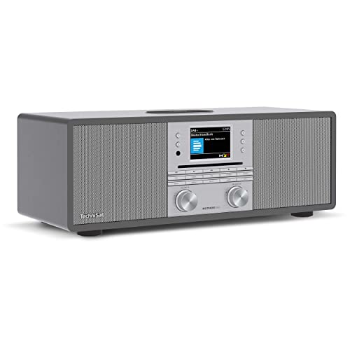 Technisat DIGITRADIO 650 - Kompaktanlage mit 70 Watt 2.1 Lautsprecher-System (Musik-Anlage mit Internetradio, DAB+, UKW, CD-Player, Bluetooth, App-Steuerung, Qi Ladestation, Spotify & Amazon Music) von TechniSat