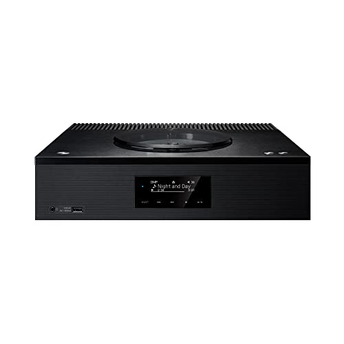 Technics Premium CD-Netzwerk-Receiver (Bluetooth, CD-Player, Streaming, Radio, USB) Schwarz, SA-C100EG-K von Technics