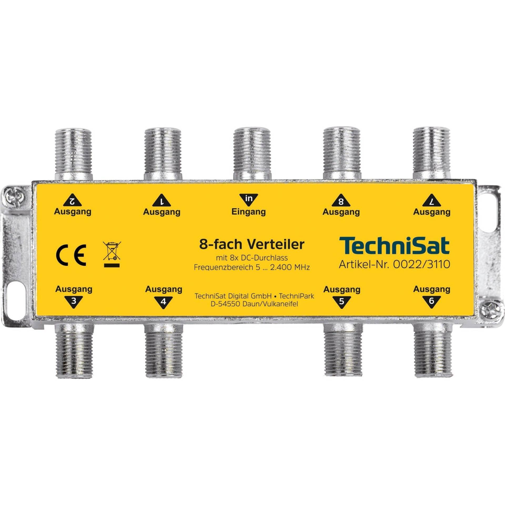 8-Wege Verteiler von Technisat