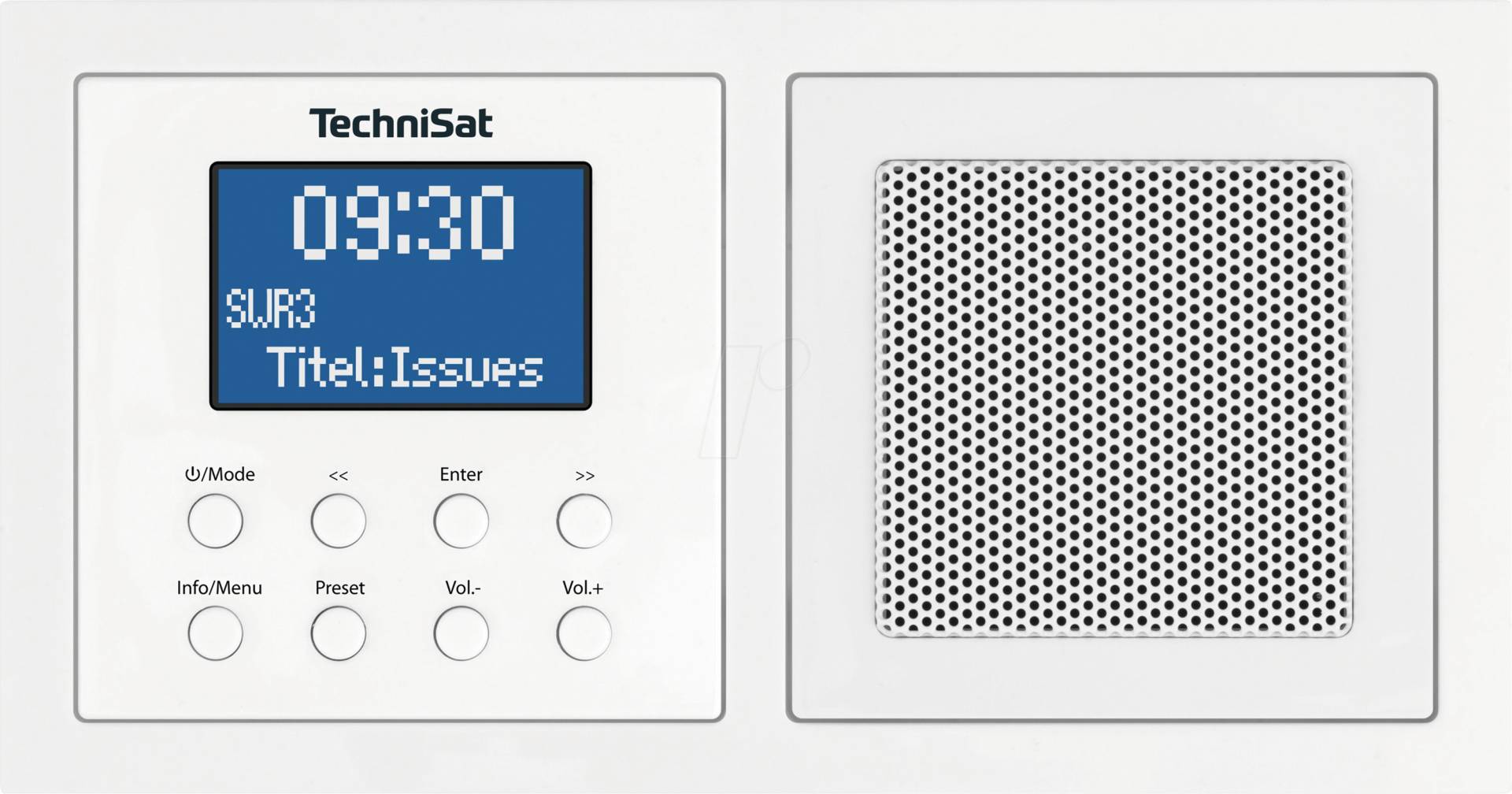 DIGITRADIO UP1 - DAB+/UKW-Unterputzradio mit Bluetooth von Technisat