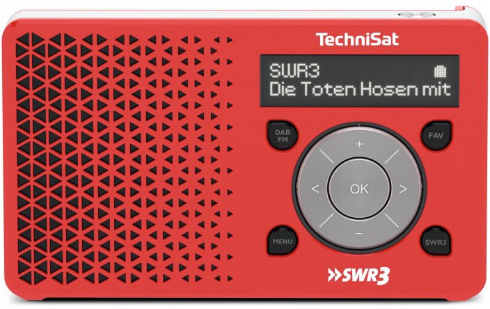 DigitRadio 1 SWR3-Edition rot/silber von Technisat