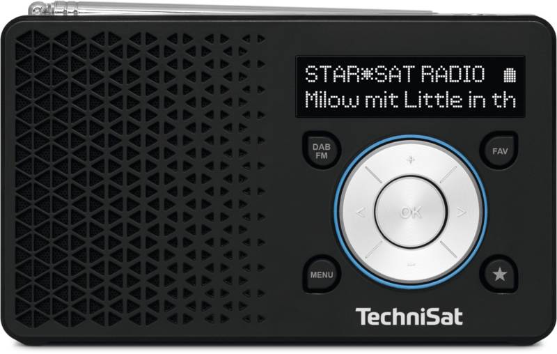 DigitRadio 1 Taschenradio schwarz/silber von Technisat