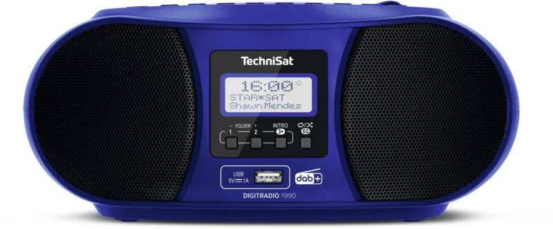 DigitRadio 1990 CD/Radio-System blau von Technisat