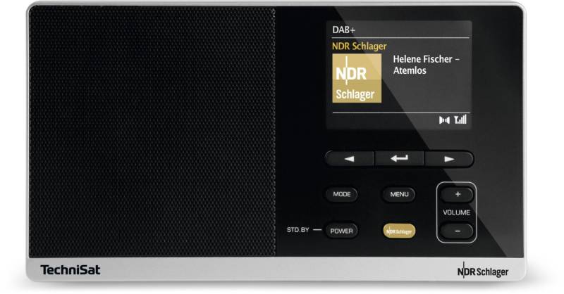 DigitRadio 215 Kofferradio NDR Schlager Dabbi Edition schwarz/silber von Technisat