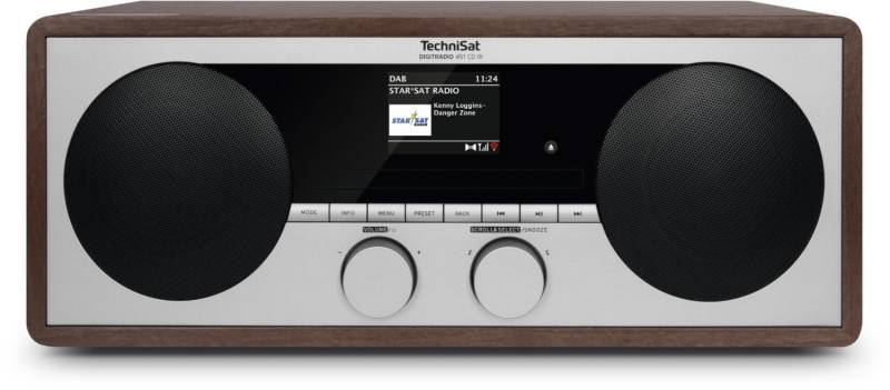DigitRadio 451 CD IR CD/Radio-System Holz von Technisat