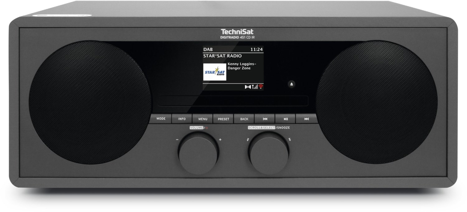 DigitRadio 451 CD IR CD/Radio-System anthrazit DigitRadio 451 CD IR CD/Radio-System anthrazit von Technisat