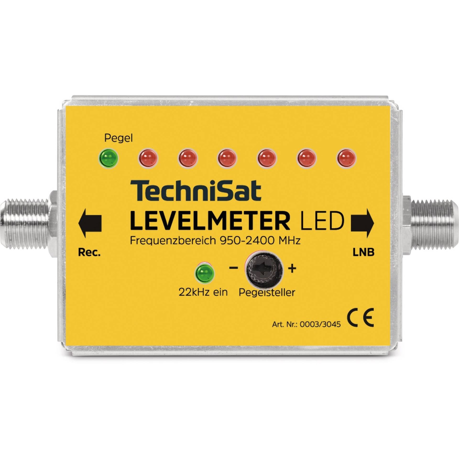 Digitales Levelmeter, Messgerät von Technisat