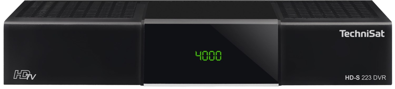 HD-S 223 DVR HDTV Sat-Receiver schwarz von Technisat