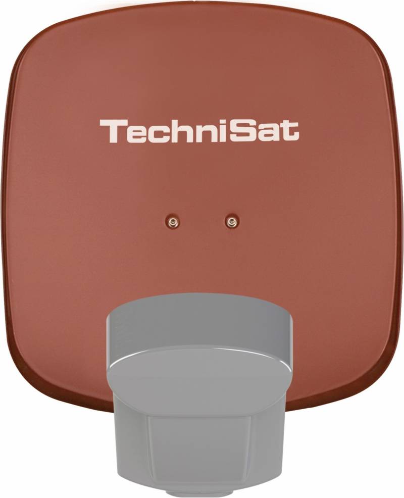 Multytenne DuoSat-Single Satellitenantenne ziegelrot von Technisat
