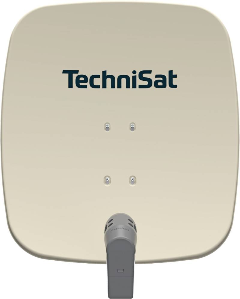 SATMAN 65 Plus Satellitenantenne inkl. UNYSAT-Quattro-Switch-LNB beige von Technisat