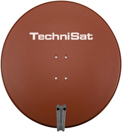 SATMAN 850 Plus Satelliten-Reflektor inkl. LNB-Halteschelle ziegelrot von Technisat