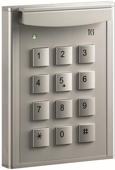 TCS AZF50000-0010 Codeschloss f.bis zu 10 Codes Codelock 12 silber (AZF50000-0010) von Technisat
