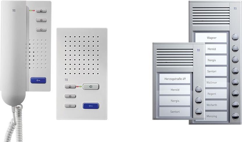 TCS PPA03-EN/02 Audio-Intercom-System Weiß (PPA03-EN/02) von Technisat