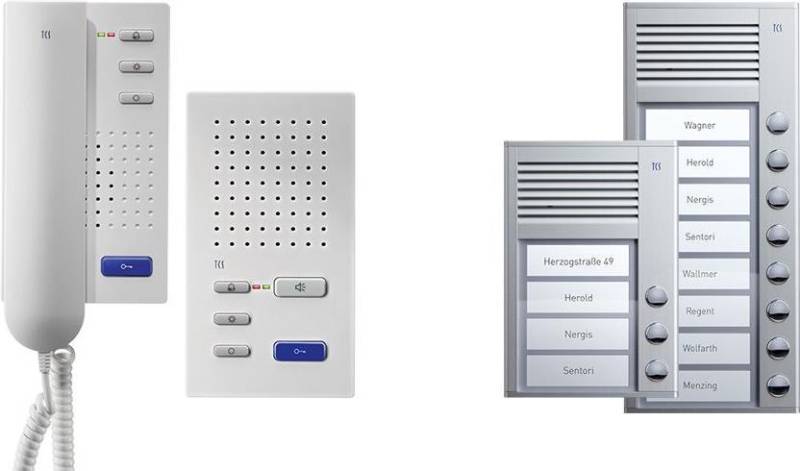 TCS PPA03-EN/02 Audio-Intercom-System Weiß (PPA03-EN/02) von Technisat