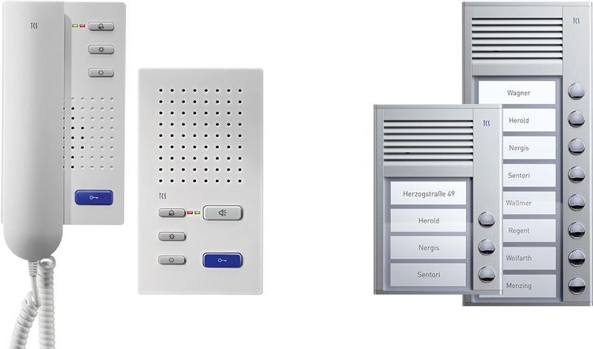 TCS PPA04-EN/02 Audio-Intercom-System Weiß (PPA04-EN/02) von Technisat