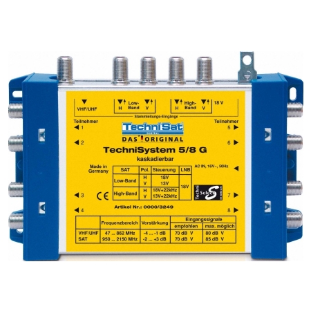 TECHNISYSTEM58G2  - Multischalter Grundeinheit TECHNISYSTEM58G2 von Technisat