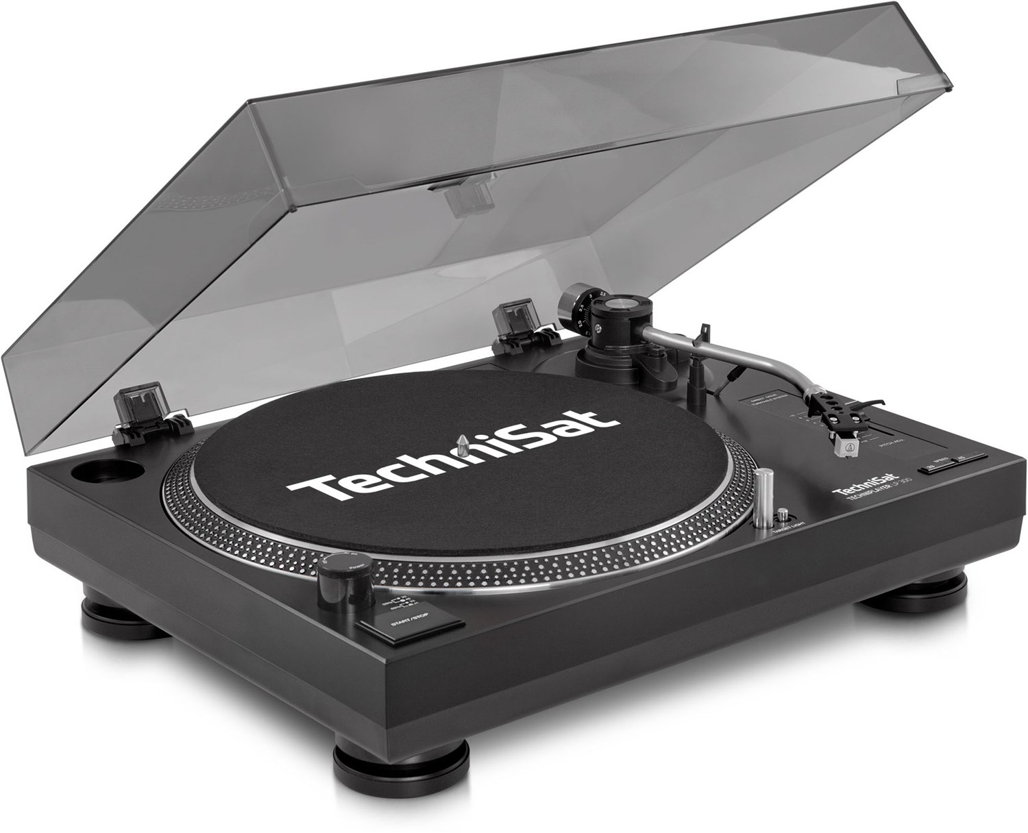 TechniPlayer LP 300 Plattenspieler mit USB-Anschluss schwarz/silber TechniPlayer LP 300 Plattenspieler mit USB-Anschluss schwarz/silber von Technisat
