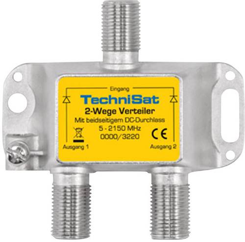 TechniSat 0000/3220 SAT-Verteiler 2-fach von Technisat