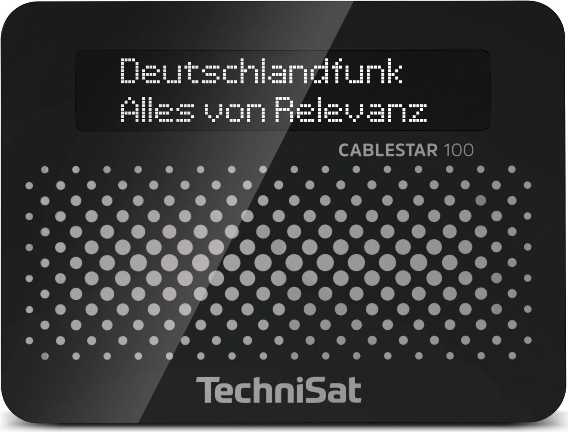 TechniSat CABLESTAR 100 - Radiotuner - Schwarz TechniSat CABLESTAR 100 - Radiotuner - Schwarz von Technisat