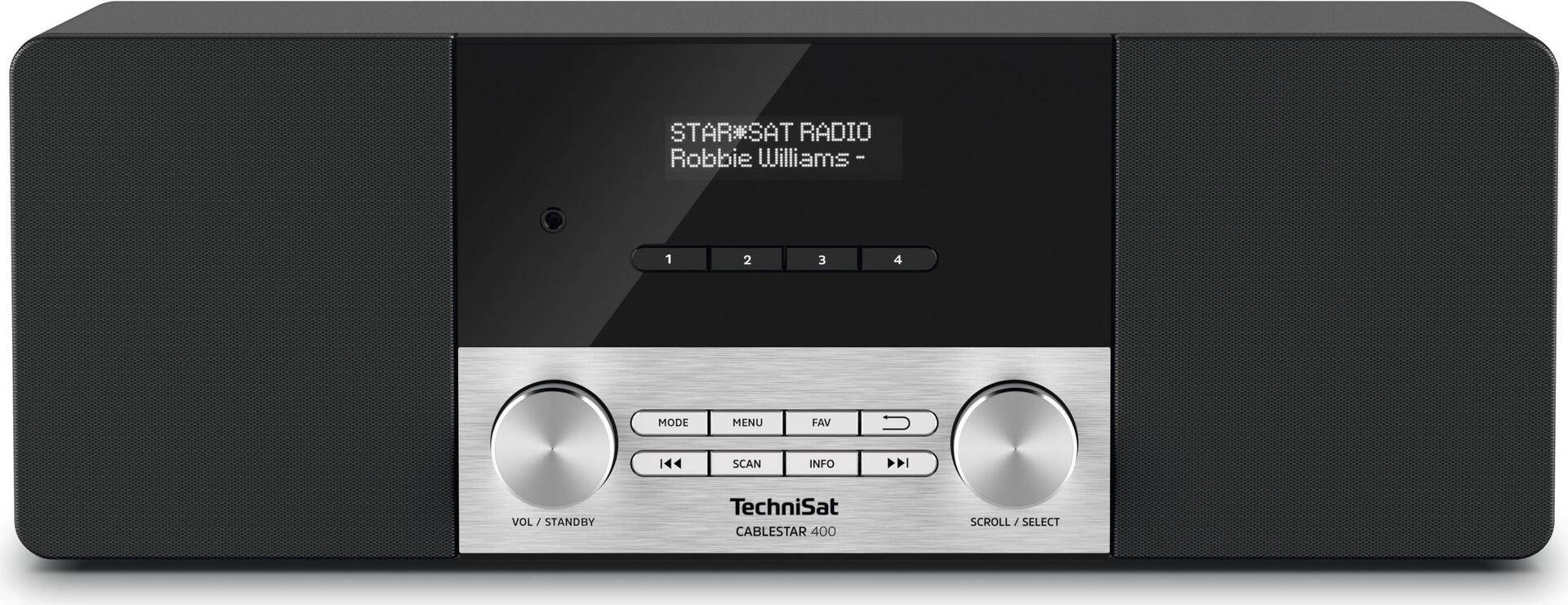 TechniSat CABLESTAR 400 Digital Schwarz (0010/3943) von Technisat