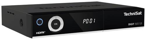 TechniSat DIGIT ISIO S3 HD-SAT-Receiver Twin Tuner, Ethernet-Anschluss, Aufnahmefunktion von Technisat