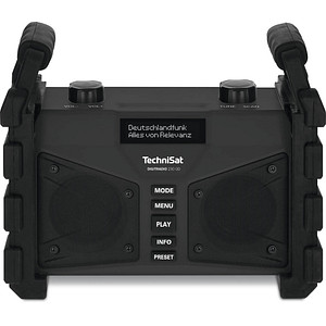 TechniSat DIGITRADIO 230 OD Baustellenradio schwarz von Technisat