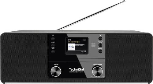 TechniSat DIGITRADIO 370 CD IR Tischradio DAB+, DAB, UKW, Internet WLAN, Bluetooth®, CD, USB, Inter von Technisat