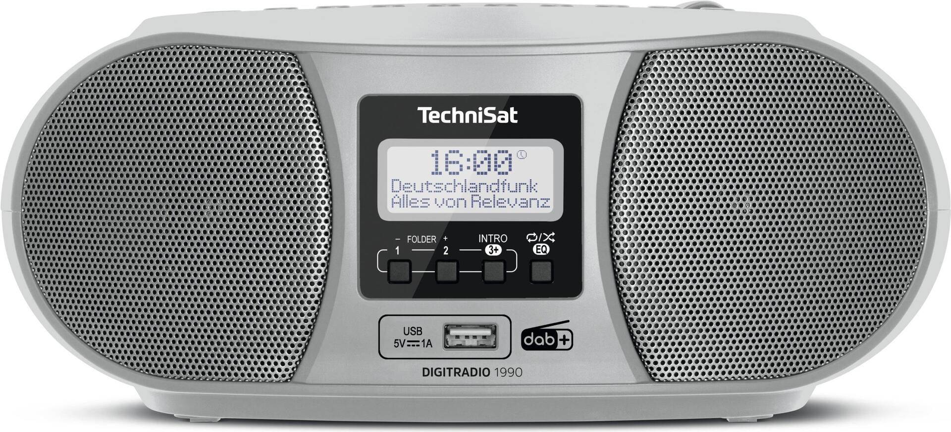 TechniSat DigitRadio 1990 - Ghettoblaster - Silber TechniSat DigitRadio 1990 - Ghettoblaster - Silber von Technisat