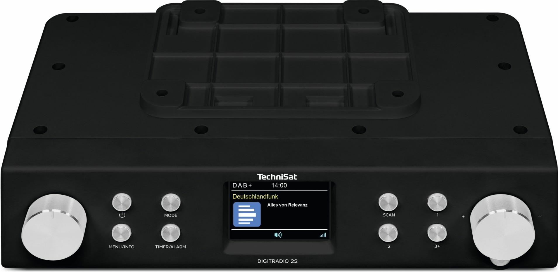 TechniSat Digitradio 22 - Küche - Digital - DAB - DAB+ - FM - 87,5 - 108 MHz - 174 - 240 MHz - 2 W (0000/3976) von Technisat