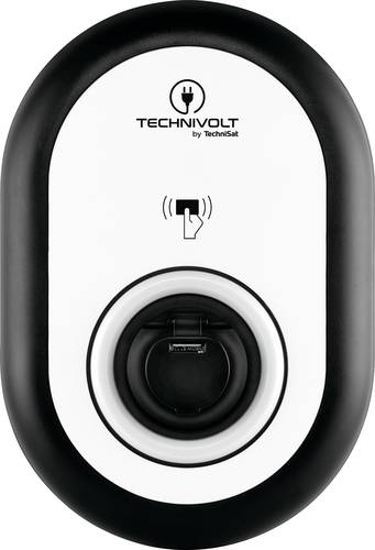 TechniSat TECHNIVOLT 100 Wallbox Typ 2 Mode 3 16A Anzahl Anschlüsse 1 11kW RFID von Technisat