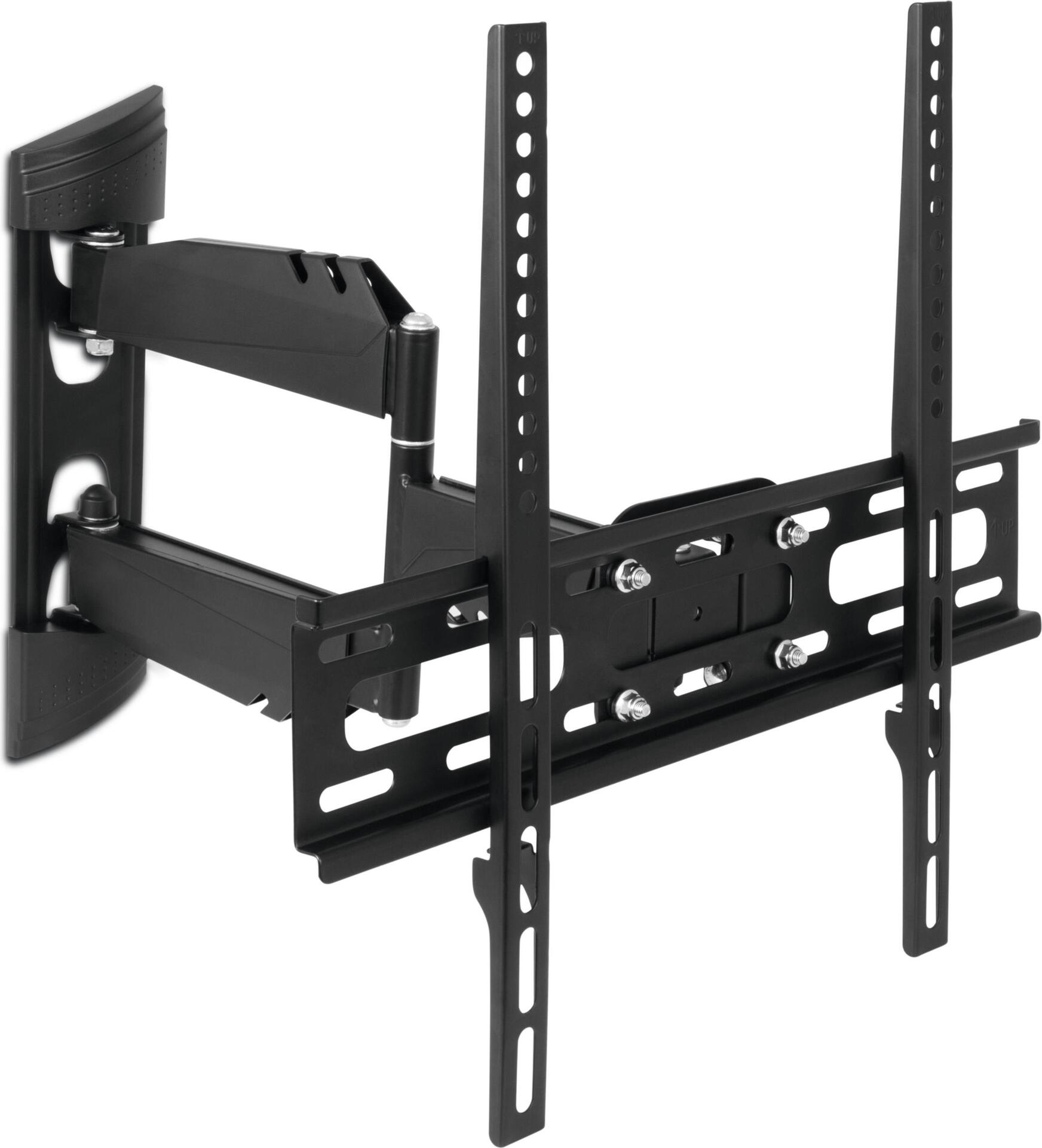 TechniSat TechniMount Flex Easy - Klammer - full-motion - für Flachbildschirm - Stahl - Schwarz - Bildschirmgröße: 55.9-127 cm (22-50) - Wandmontage von Technisat