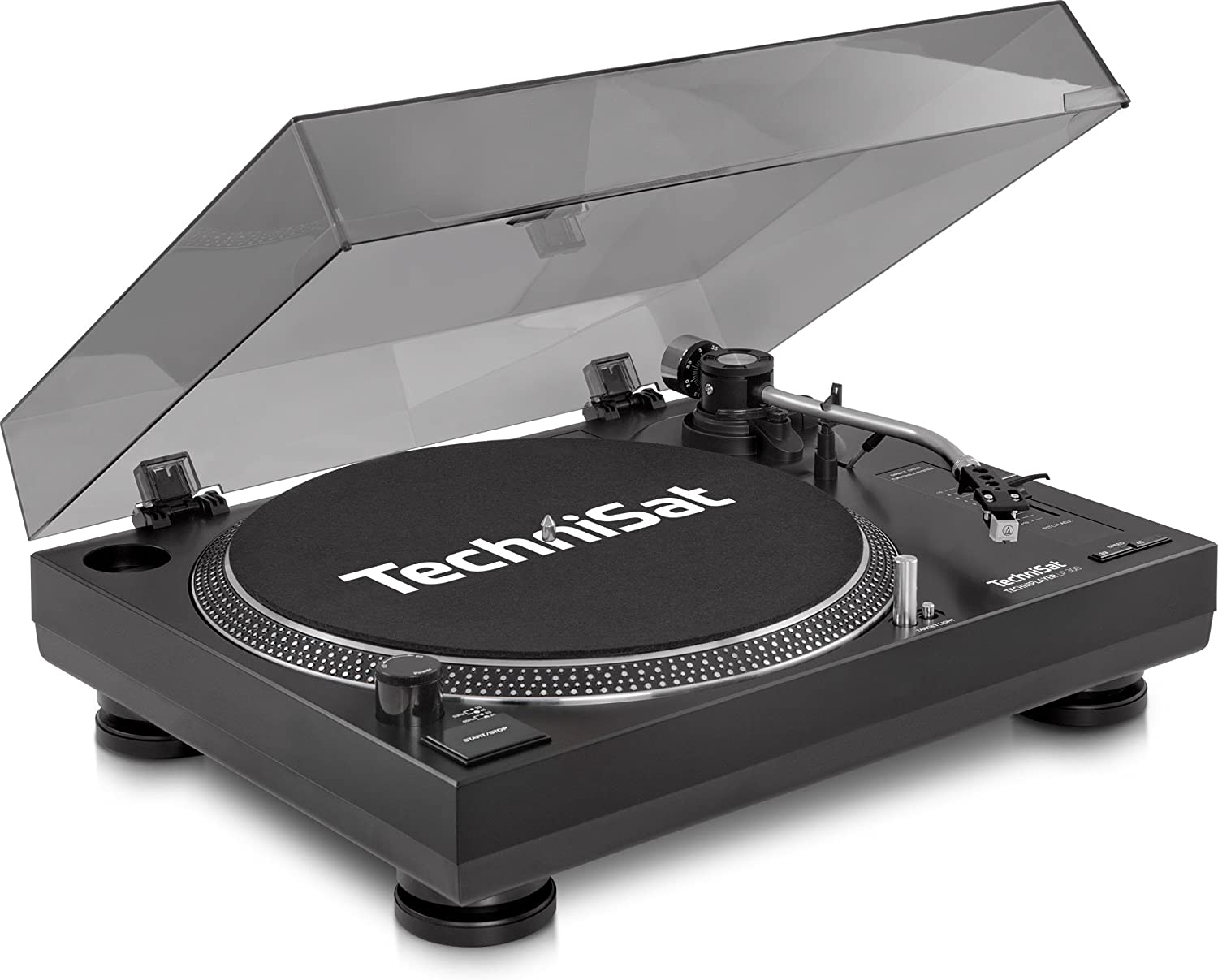 TechniSat TechniPlayer LP 300 - Plattenspieler - Schwarz, Silber von Technisat