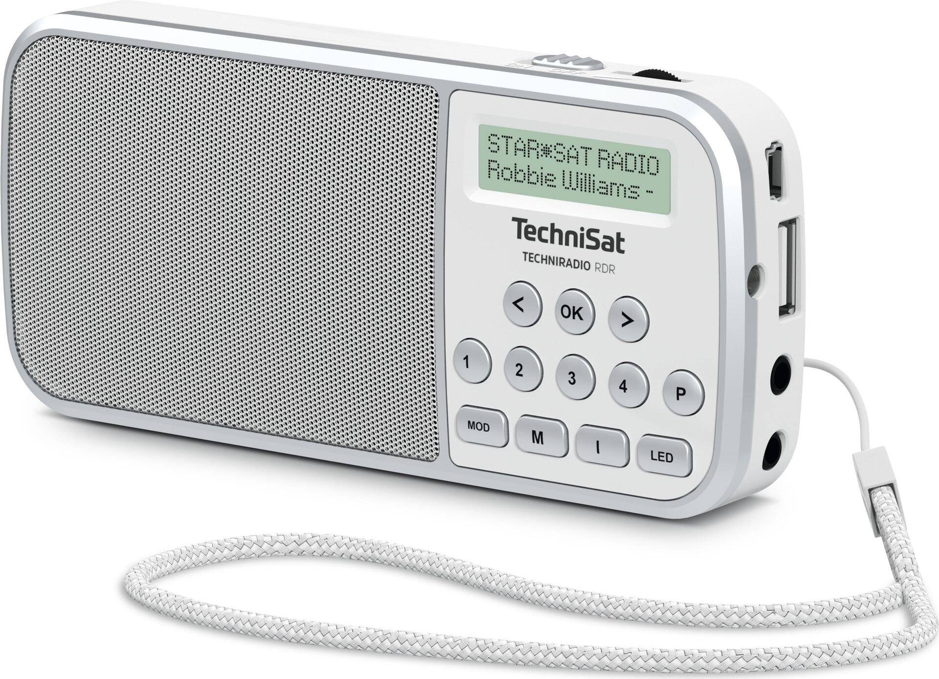 TechniSat TechniRadio RDR - Tragbares DAB-Radio - 1 Watt von Technisat