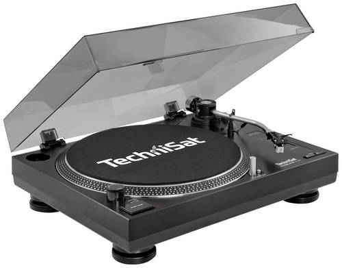 TechniSat Techniplayer LP 300 Plattenspieler Direktantrieb Schwarz von Technisat