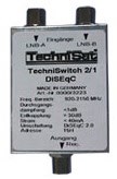 TechniSwitch 2/1 DiSEqC Schalter von Technisat