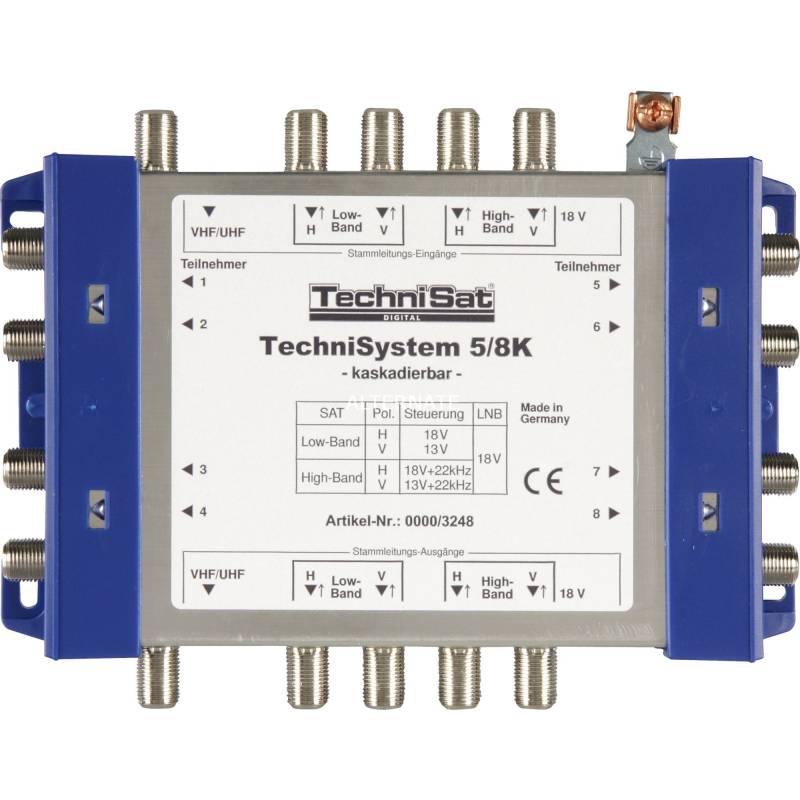 TechniSystem 5/8K, Multischalter von Technisat