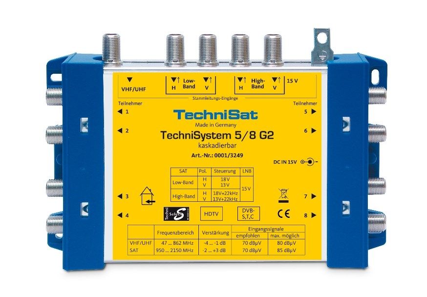 Technisat TechniSystem 5/8 G2 Multischalter von Technisat