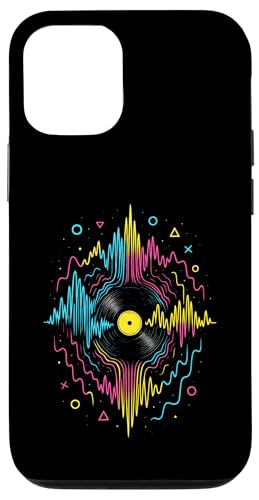 Musik Schallplatte Vinyl Dj Musiker Kopfhörer Hülle für iPhone 12/12 Pro Musik Schallplatte Vinyl Dj Musiker Kopfhörer Hülle für iPhone 12/12 Pro von Techno Club Hip Hop Rock Song Disco