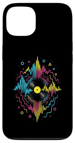Musik Schallplatte Vinyl Dj Musiker Kopfhörer Hülle für iPhone 13 Musik Schallplatte Vinyl Dj Musiker Kopfhörer Hülle für iPhone 13 von Techno Club Hip Hop Rock Song Disco