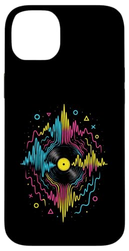 Musik Schallplatte Vinyl Dj Musiker Kopfhörer Hülle für iPhone 14 Plus Musik Schallplatte Vinyl Dj Musiker Kopfhörer Hülle für iPhone 14 Plus von Techno Club Hip Hop Rock Song Disco
