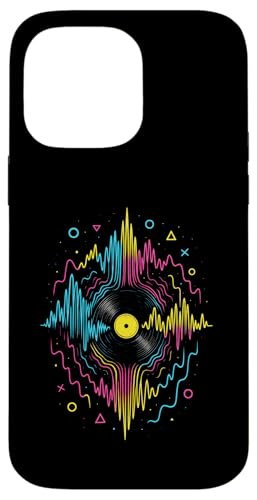 Musik Schallplatte Vinyl Dj Musiker Kopfhörer Hülle für iPhone 14 Pro Max Musik Schallplatte Vinyl Dj Musiker Kopfhörer Hülle für iPhone 14 Pro Max von Techno Club Hip Hop Rock Song Disco