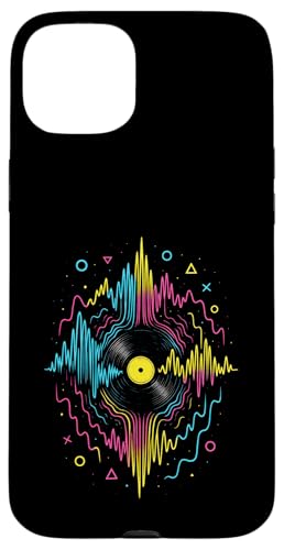 Musik Schallplatte Vinyl Dj Musiker Kopfhörer Hülle für iPhone 15 Plus Musik Schallplatte Vinyl Dj Musiker Kopfhörer Hülle für iPhone 15 Plus von Techno Club Hip Hop Rock Song Disco